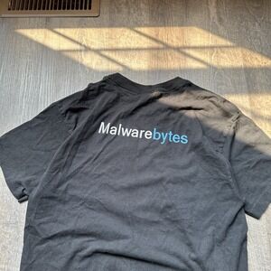 Malwarebytes Shirt Y2K Tech Ibm Microsoft Apple Shirt Size XL‎